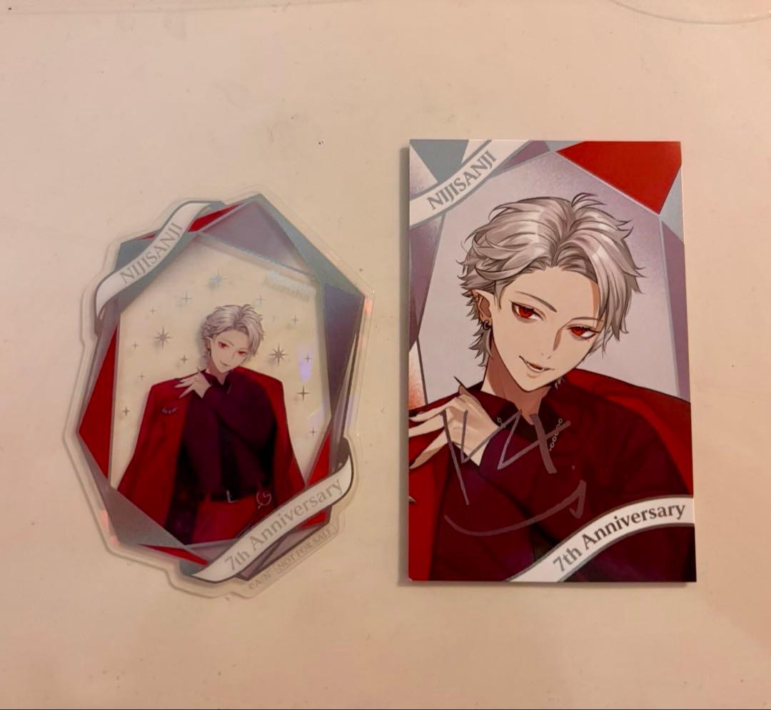 葛葉 にじさんじ 7周年記念 サイン入りカードセット - メルカリ