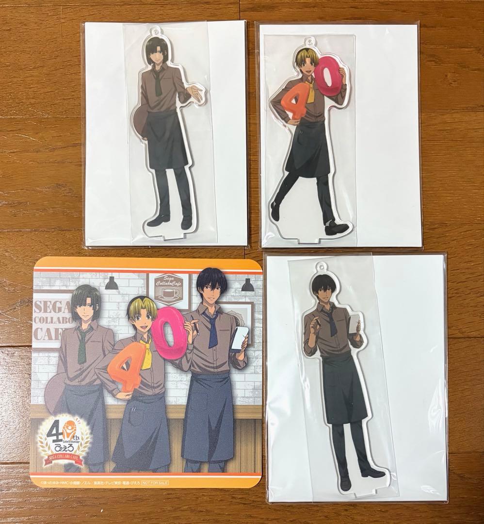 ヒカルの碁 コラボカフェ アクリルスタンド コースター 進藤ヒカル 塔矢アキラ ヒカルの碁 コラボカフェ アクリルスタンド コースター 進藤ヒカル 塔