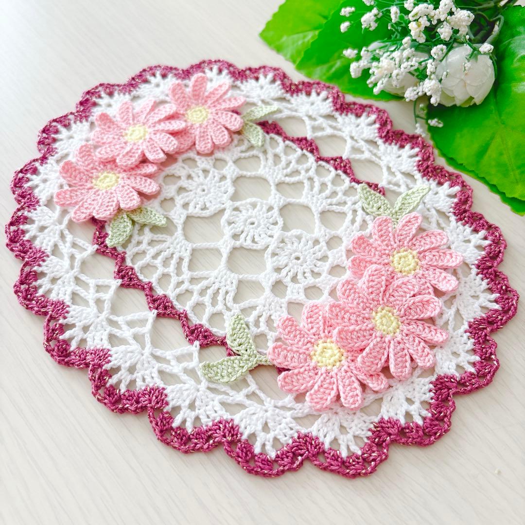 ♡19♡❁.*・゜レース編みドイリー❁.*・゜