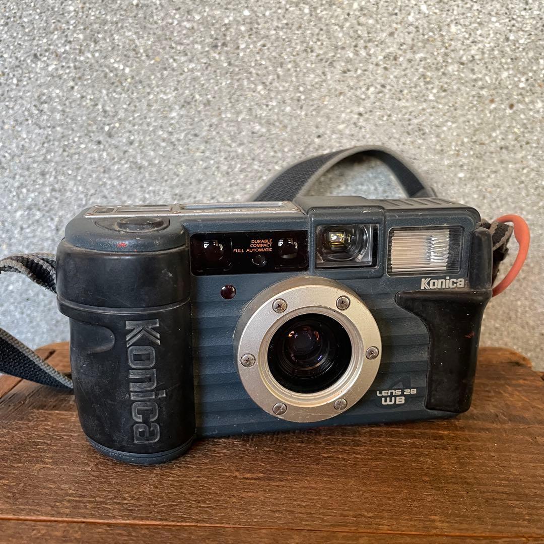 Konica コニカ 現場監督 LENS28 WB フィルムカメラ ジャンク - メルカリ