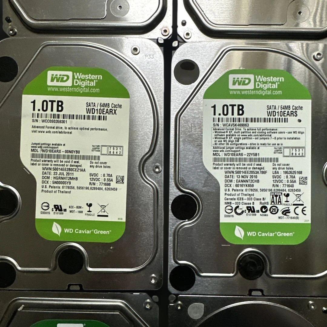 12点セット【ジャンク】3.5インチHDD/3TB*5+1TB *7 - メルカリ