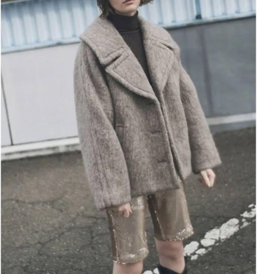 NIKO様専用】searoomlynn シャギーウールBIGカラーコート - メルカリ