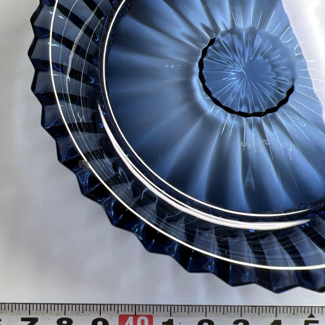 バカラ スパイラルフラワーベース 共箱 高さ21㎝ 東Y7-0204☆1Fトヒト