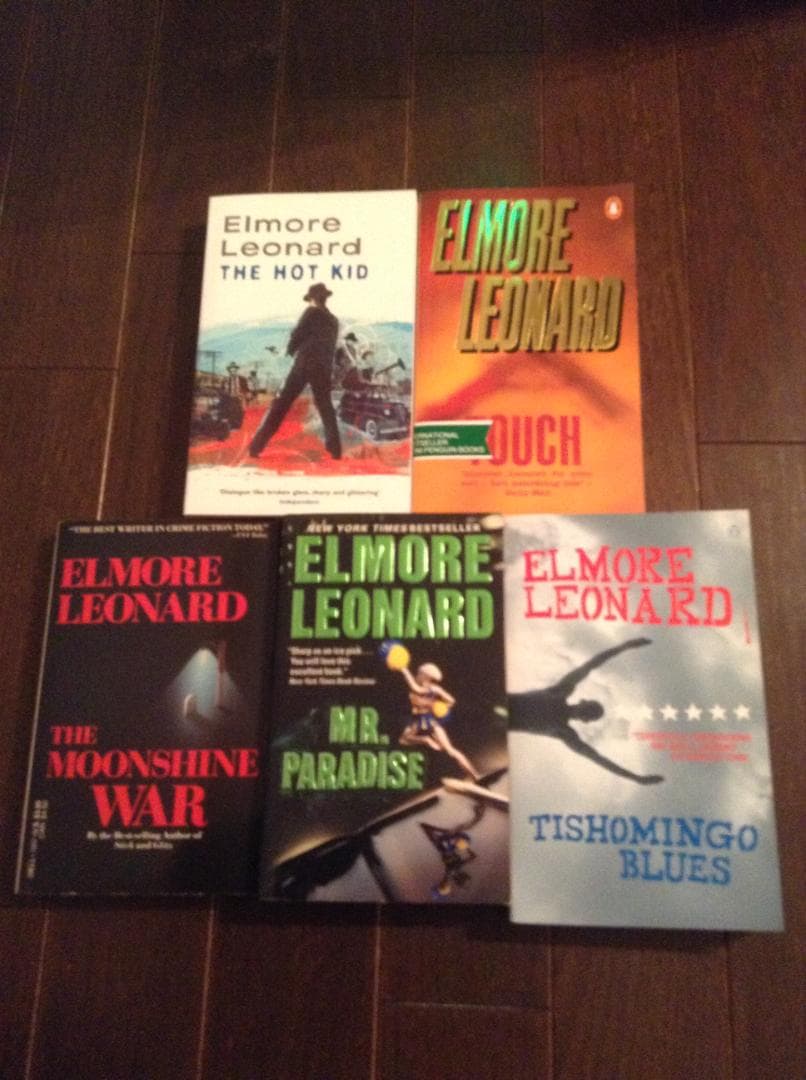 Elmore Leonard エルモア・レナード 洋書　英語　5冊セット 220142_l.jpg