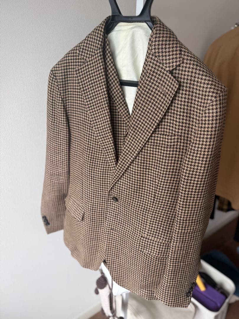Polo Ralph Lauren ハウンドトゥース ビジネスジャケット Polo テーラード フィット ウール ハウンドトゥース スーツ | ラルフ