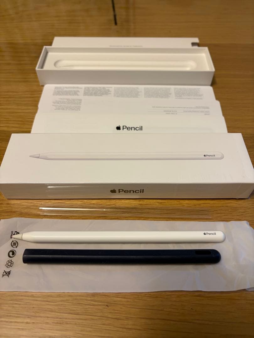 美品Apple Pencil 第2世代Model A2051 MU8F2J/A 極美品] Apple Pencil アップルペンシル 第2世代 MU8F2J/A A2051 純正