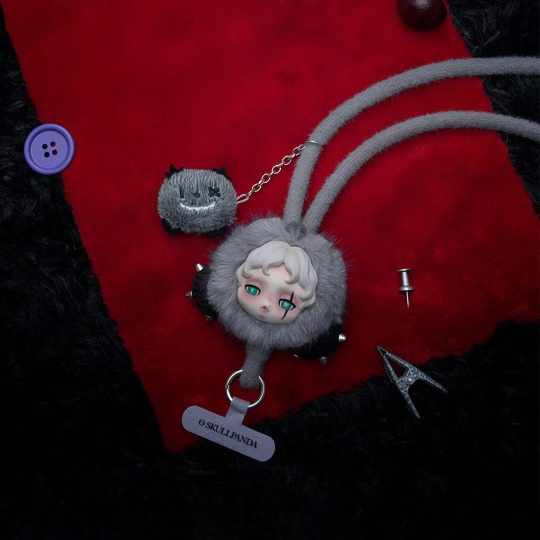 SKULL BANDA ドギー スマホストラップ SKULLPANDA You Found Me! シリーズ スマホストラップ - POP MART (France)