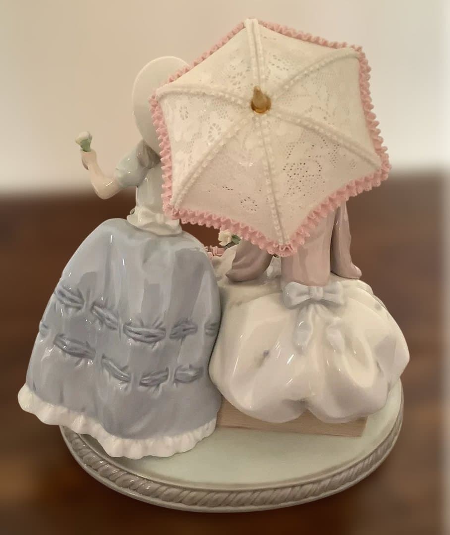 リヤドロ 花売りの姉妹 Vendiendo flores 5537 美品 - メルカリ