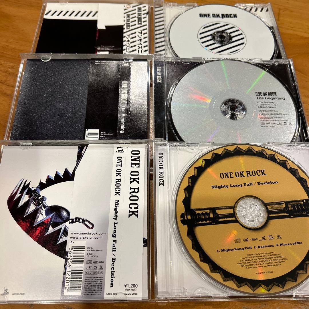 ONE OK ROCK ワンオクロック シングルCDまとめ売り ONE OK ROCK