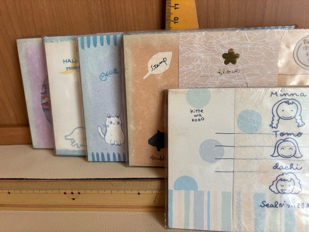 u*）様 平成レトロ　メモ大量　① 日焼け色褪せ有り