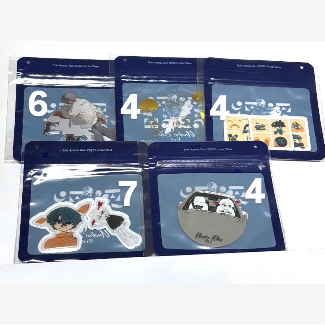 Eve Under Blue くじ G賞 ラバーチャーム - メルカリ