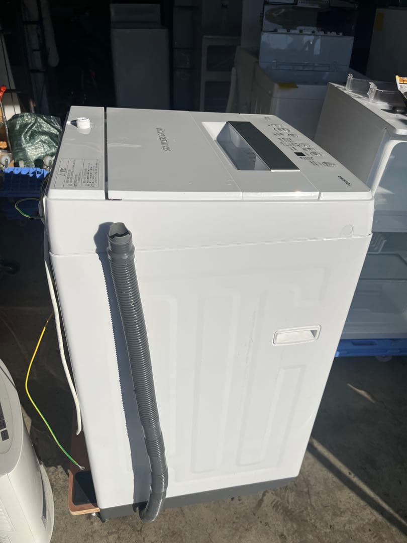 TOSHIBA 2022年製 洗濯機 AW-45M9 T - メルカリ