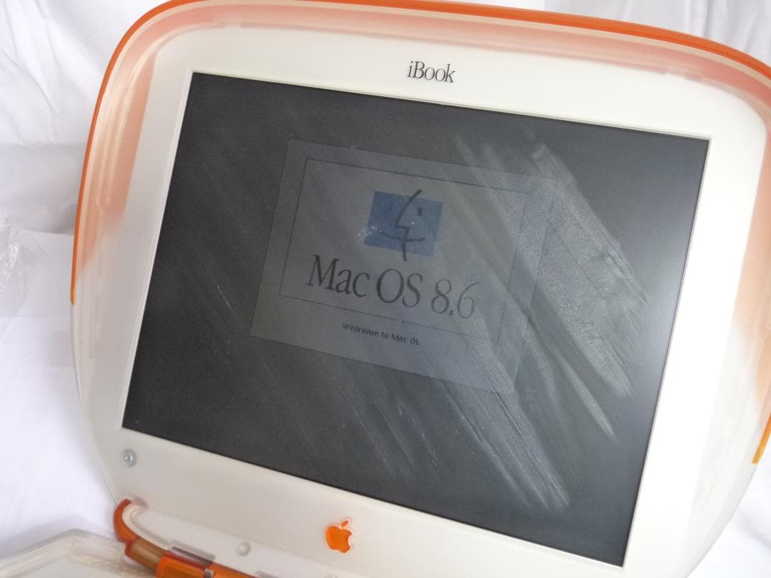 Apple iBook G3 クラムシェル 12インチ タンジェリン ビネガー