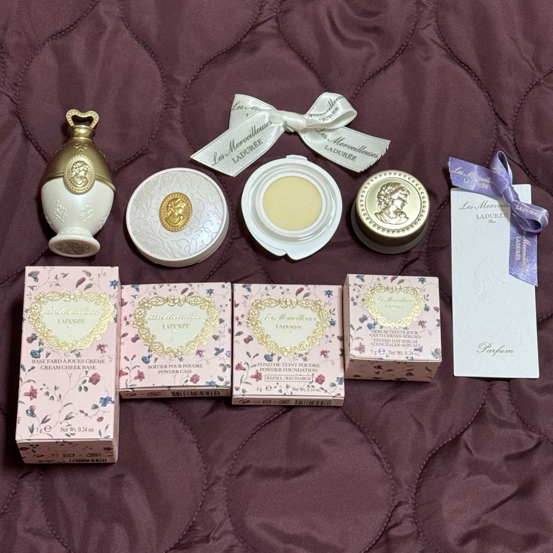 ラデュレ　コスメ4点セット　＋　おまけ2点 2025年春コスメ】「エスティ ローダー」が「ラデュレ」とコラボ