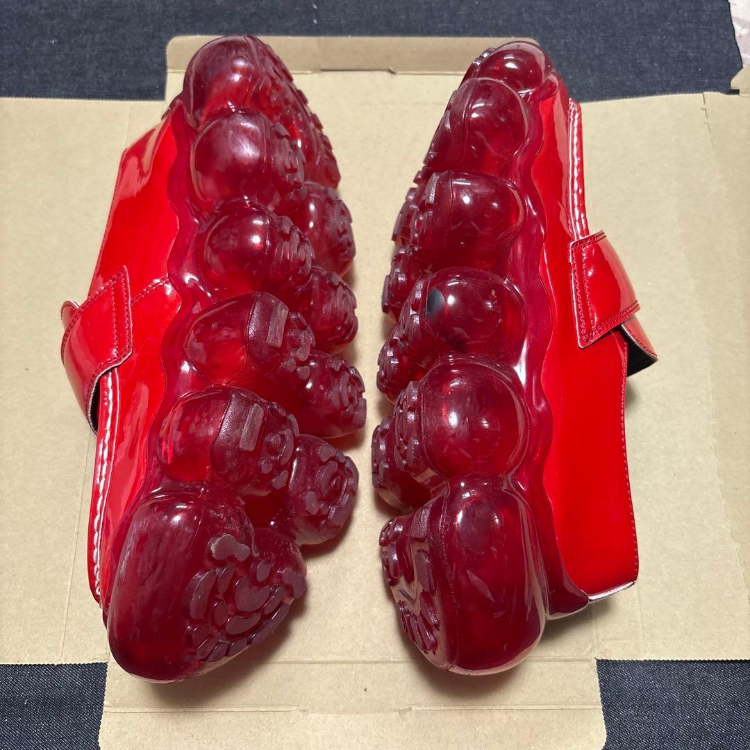 grounds 赤ローファー エナメル 26 - メルカリ