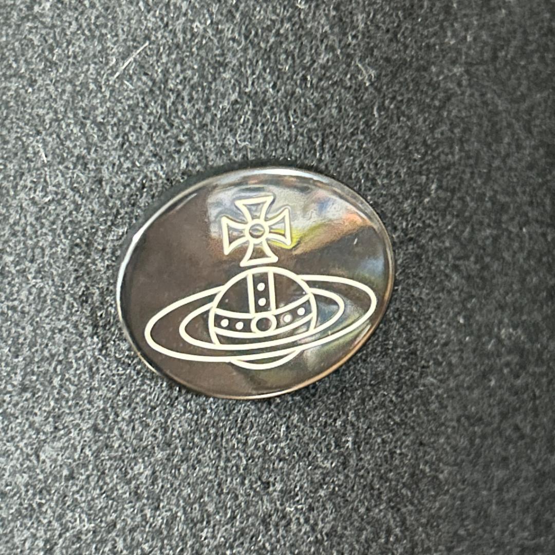 希少00s ヴィヴィアンウエストウッド オーブボタン Pコート フレア裾