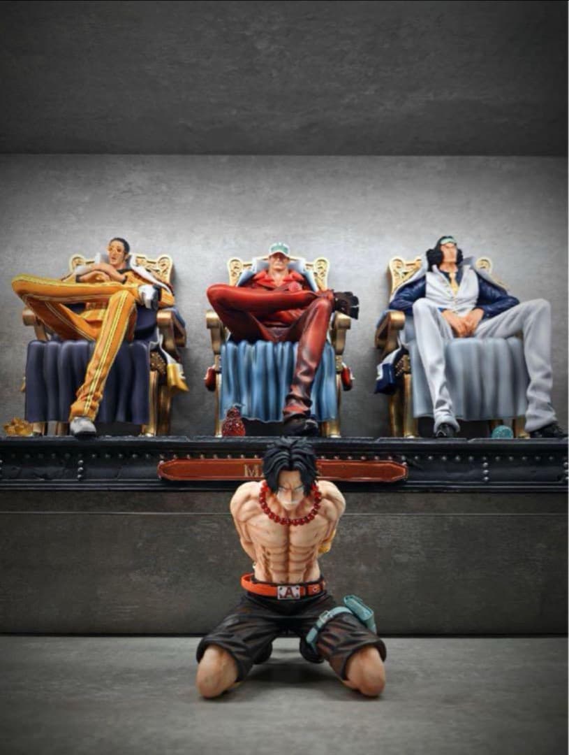 ワンピース 海軍本部三大将 赤犬 青雉 黄猿 頂上戦争フィギュア