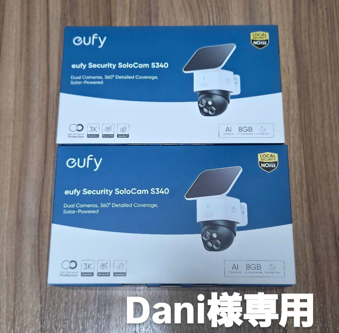 【新品未使用】Anker防犯カメラeufySecuritySoloCamS340 Anker（アンカー） Anker Eufy SoloCam S340（屋外カメラ）ソーラー