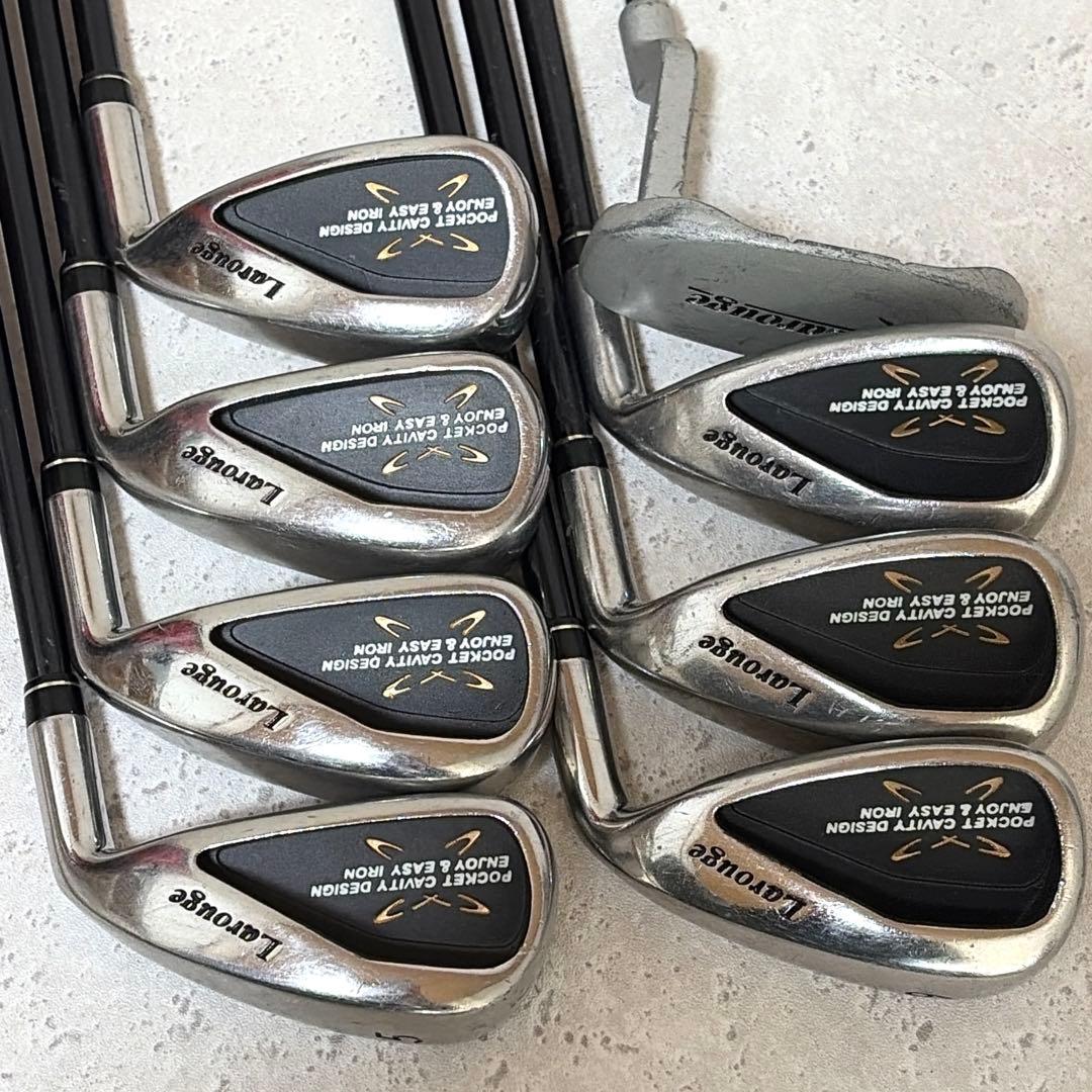 ラルージュ ゴルフクラブセット 11本 メンズ SR キャロウェイ バッグ