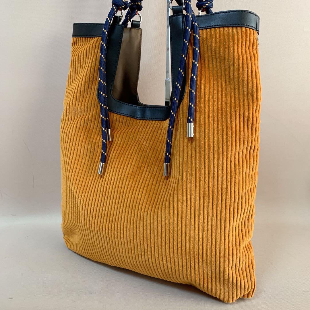 【146】 イアパピヨネ《A4サイズ対応》異素材/2フェイストートバッグ