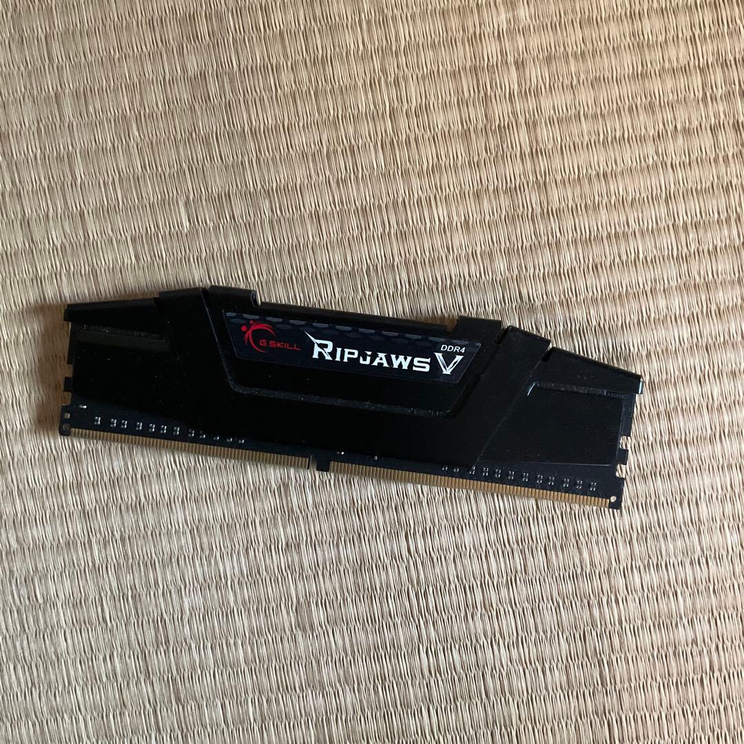 Ripjaws Vシリーズ DDR4 RAM G.SKILL 写真で判断 G.SKILL RipjawsV Series DDR4 RAM (XMP) 32GB (2x16GB) 3600MT/s CL18