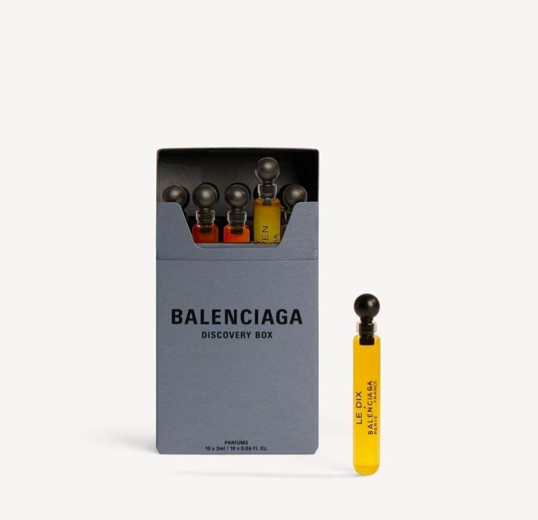 BALENCIAGA 香水 ディスカバリーボックス10本セット バレンシアガは今日10個の新しい香水を発売しました。ディスカバリー