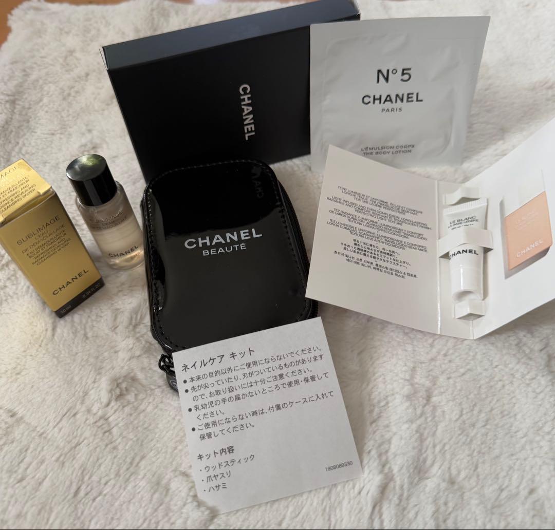 CHANELコスメ＋ノベリティ クリスマスコフレありセット おまけ付 中古
