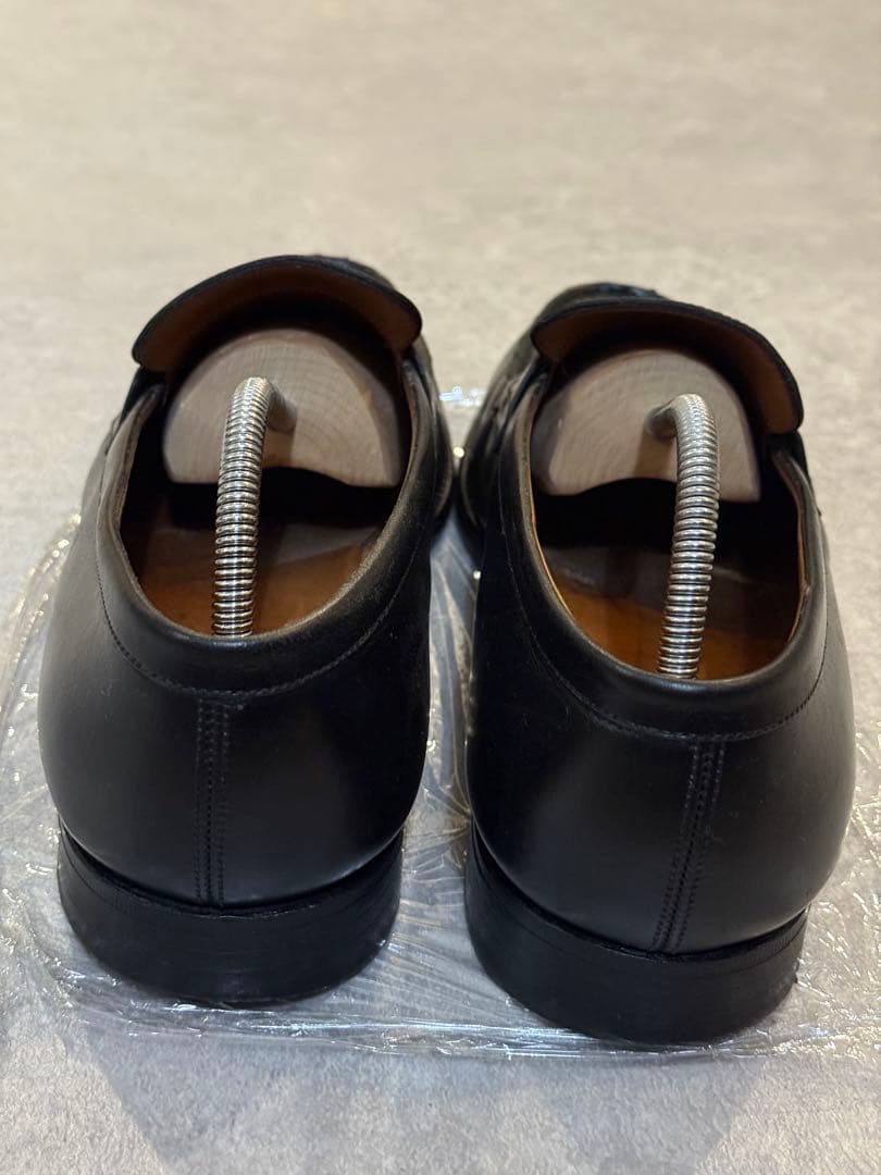 J.M. WESTON 180 ローファー ボックスカーフ 旧ロゴ 7F ワイド - メルカリ