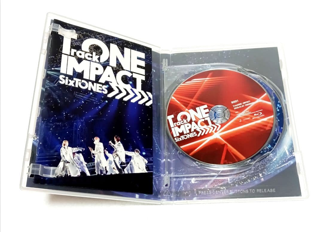 SixTONES TrackONE-IMPACT- Blu-Ray 通常盤 - メルカリ
