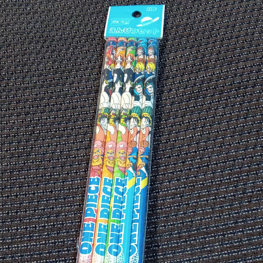 ⑦ワンピース 鉛筆5本セット - メルカリ