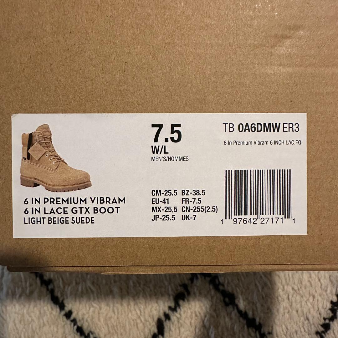 靴 Timberland & nonnative 6INCH BOOT 25.5cm