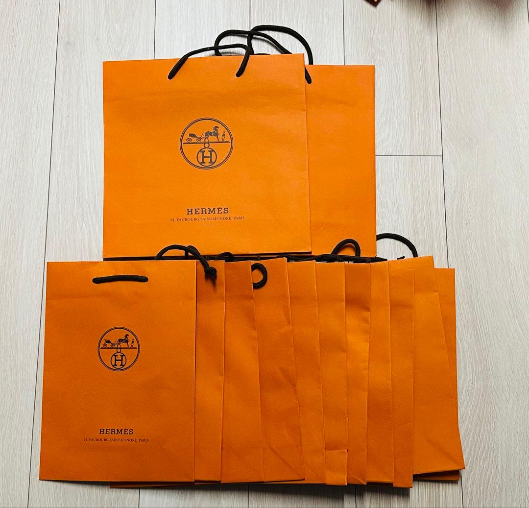 エルメス⭐︎紙袋42枚+箱4個 まとめ売り - メルカリ