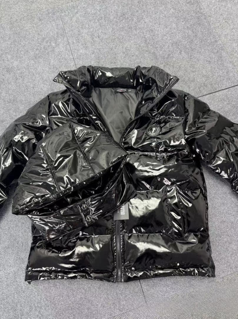 TRAPSTAR トラップスター ダウンジャケット 黒色 M - メルカリ