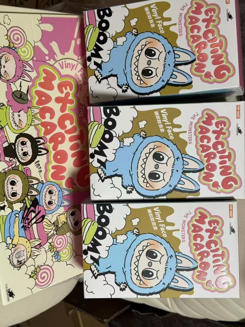THE MONSTERS ラブブ　マカロン　 新品未開封 ３点セット ラブブ マカロン アソート POP MART（ポップマート） 【正規品・即発送