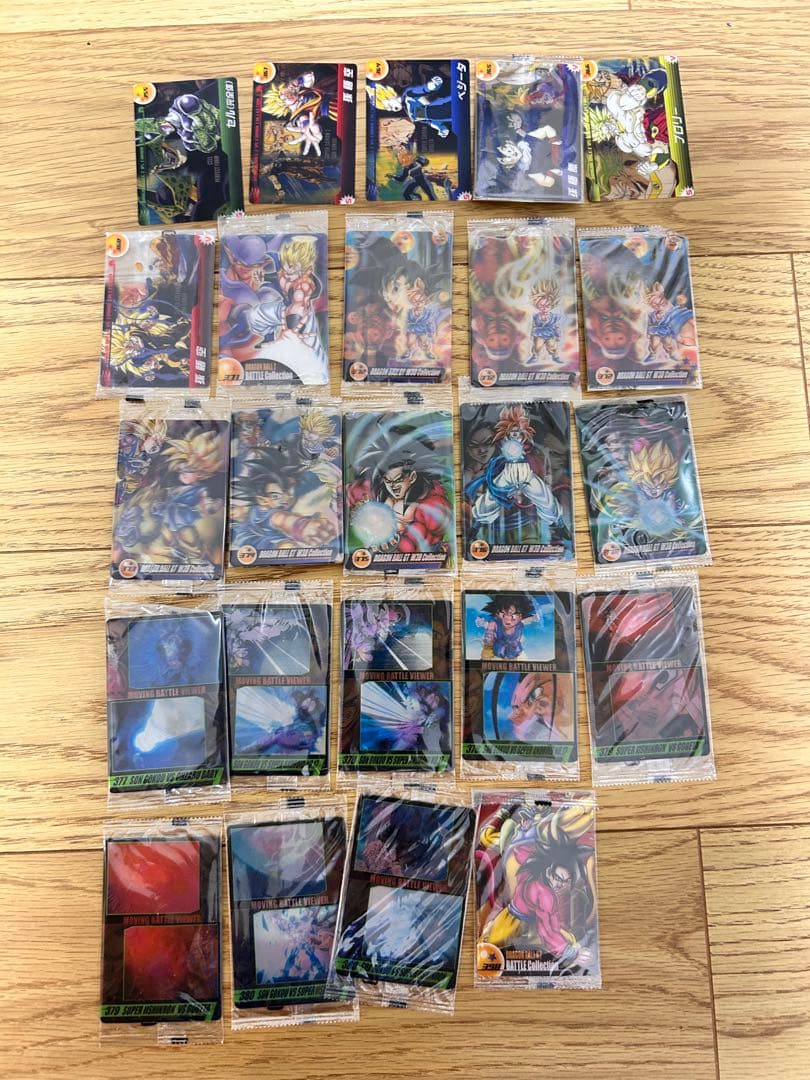 挨*由様 ドラゴンボール 3Dカード 154枚 まとめ売り ファイル おまけ