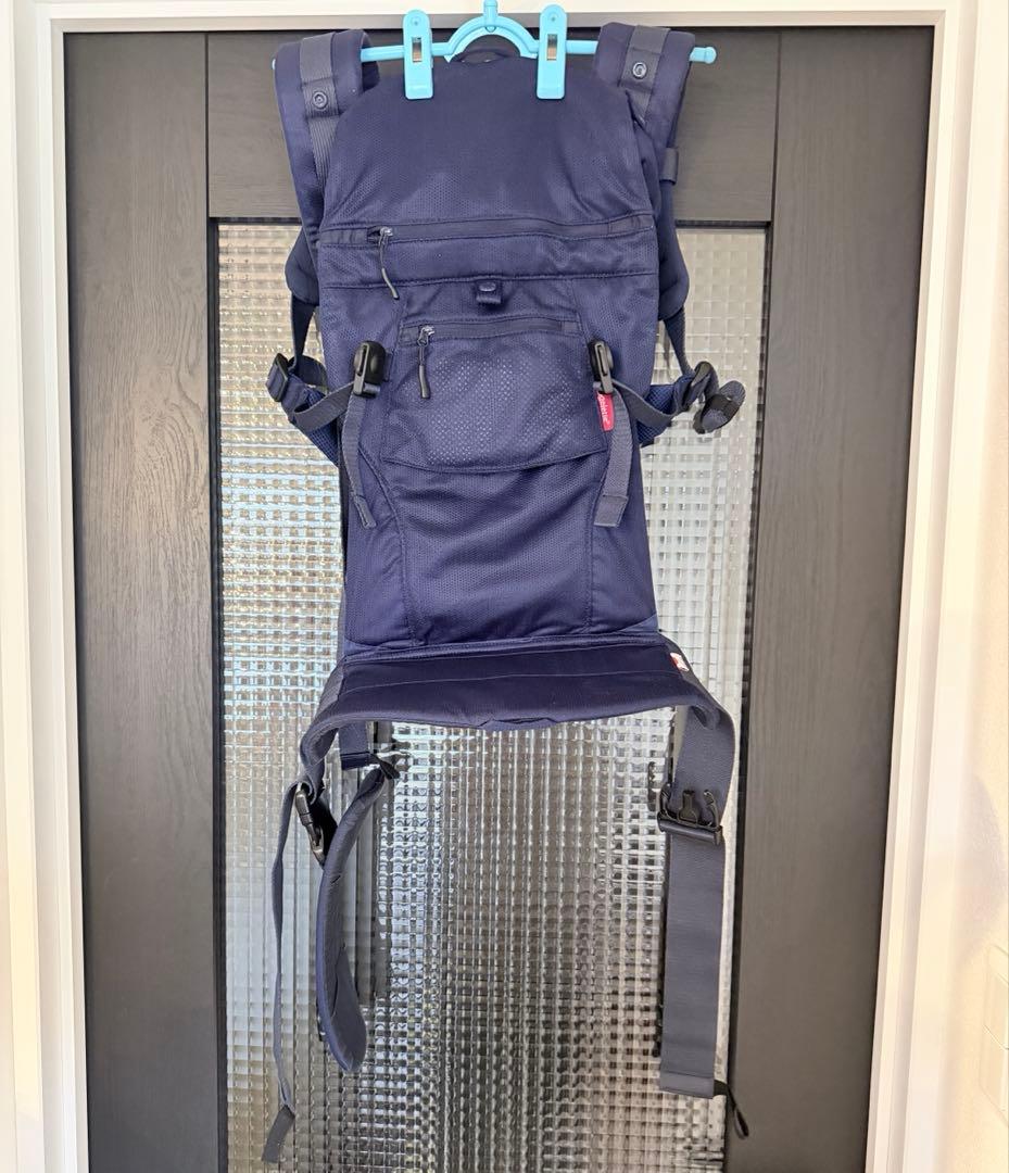 angelett 】日本製 アンジェレッテ 抱っこ紐 ネイビー - メルカリ