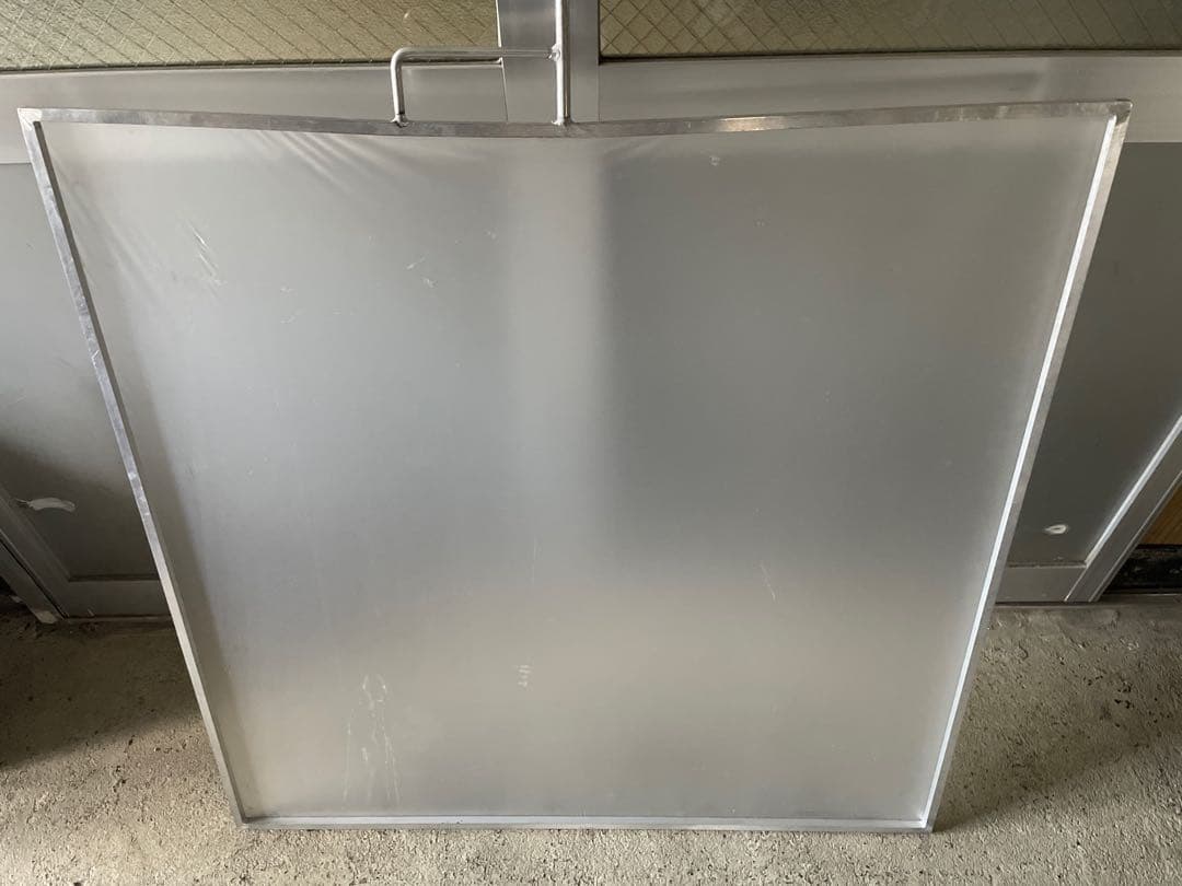 新品100cm×100cmアルミフラッグ LA アルミフレームブラックボード450X900mm 両面 シルバーorブラック