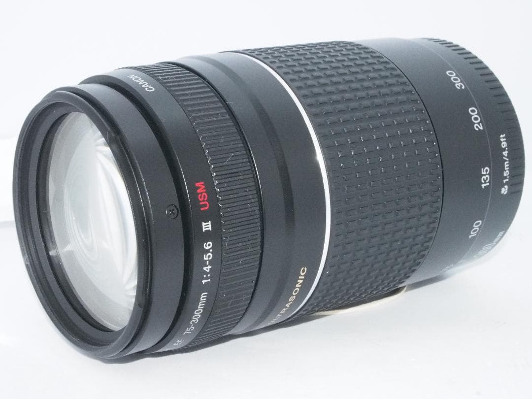 レンズ(ズーム) CANON EF 75-300mm F4-5.6 III USM#230479 Amazon.co.jp: Canon EFレンズ EF75-300mm F4-5.6 IIIズームレンズ
