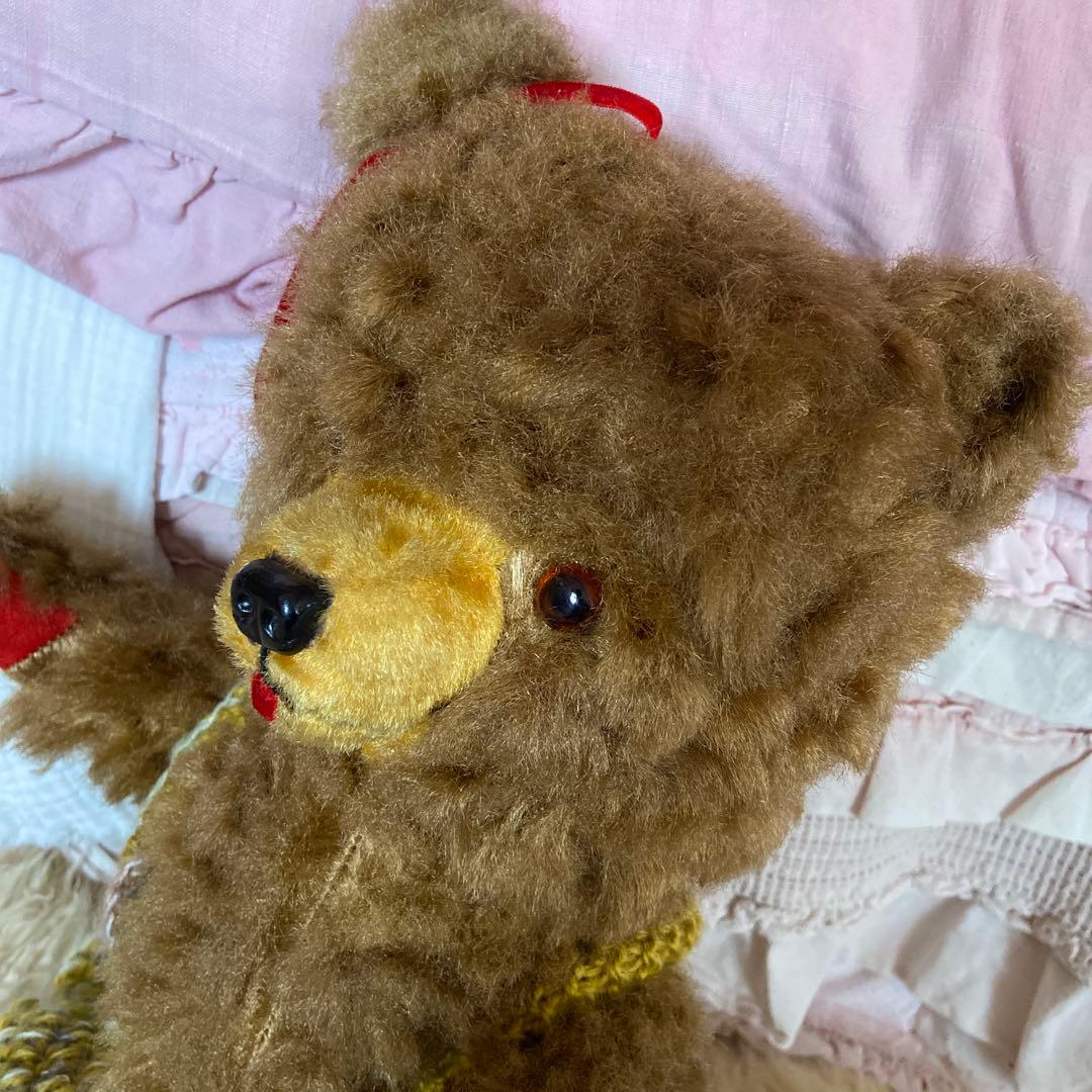 ドイツ アンティーク ビンテージベア テディベア - メルカリ
