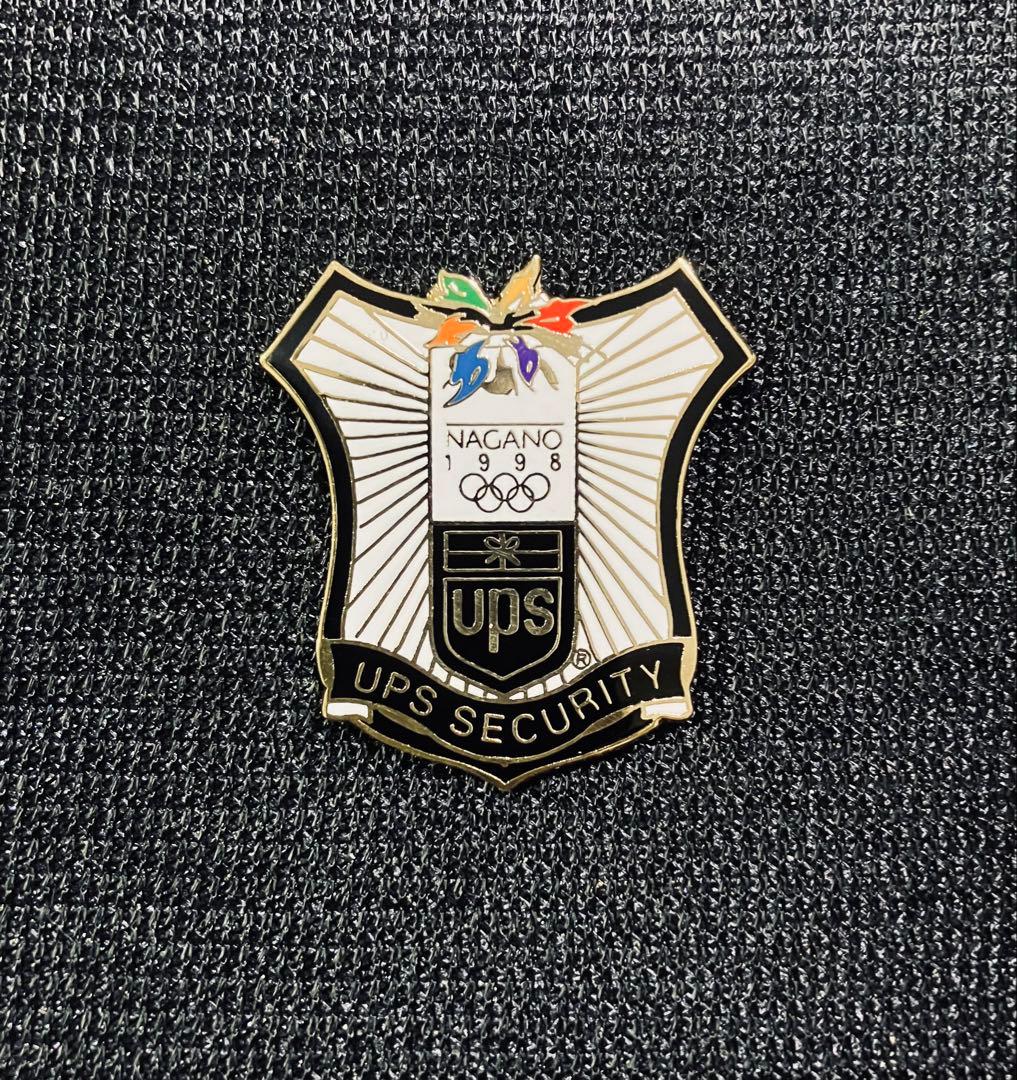 1998長野オリンピック ピンバッジ/UPSセキュリティ - メルカリ
