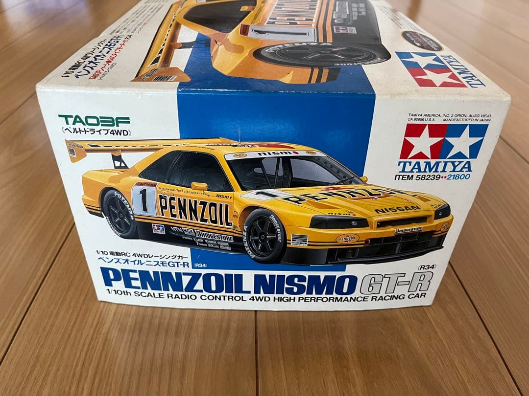 TAMIYA 1/10 PENNZOIL NISMO GT-R R34 - メルカリ