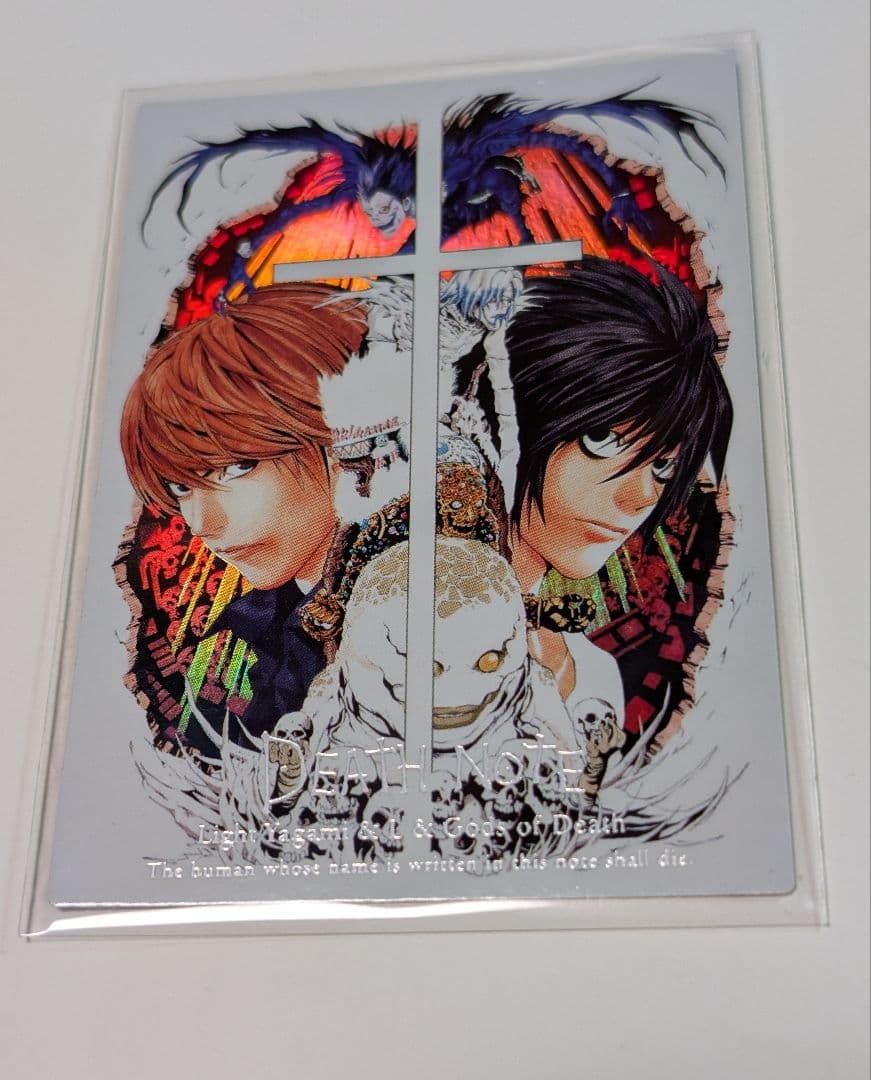 デスノート トレーディングカード 夜神月・ L キラカード＆キラレア