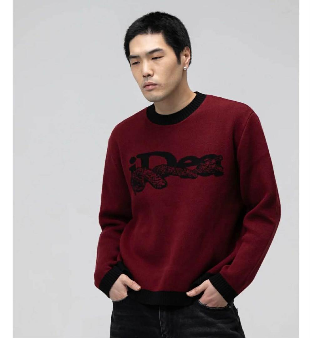 ideaswam OUROBOROS KNIT SWEATER (Red) - メルカリ
