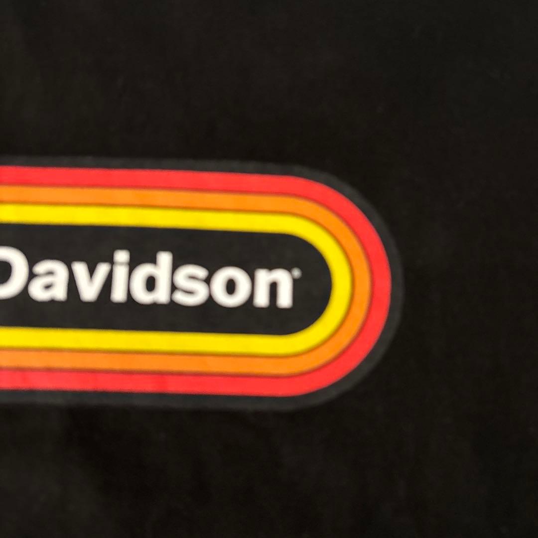 美品】ハーレーダビッドソン Tシャツ L 黒 レトロロゴ 70s風 - メルカリ