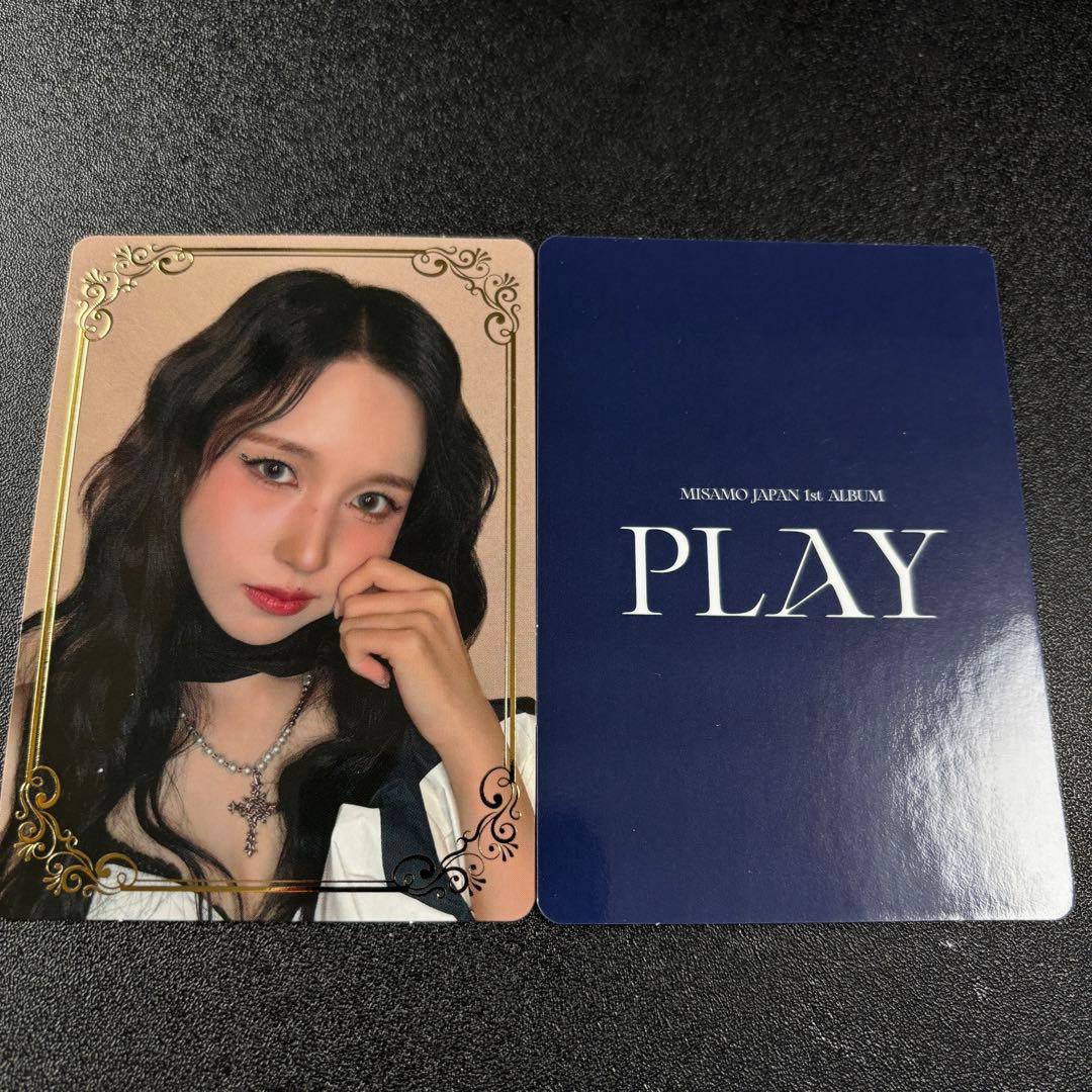 MISAMO ミナ PLAY タワレコ ラキドロ 箔押し トレカ ミサモ ① - メルカリ