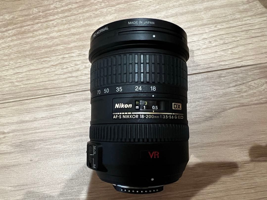 NikonニコンAF-S NIKKOR 18-200mmF3.5-5.6 VR