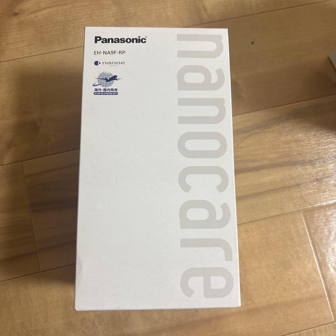 未開封保証書あり　Panasonic EH-NA9F-RP ヘアドライヤー ナノケア 【パナソニック正規取扱店】パナソニック Panasonic ヘア