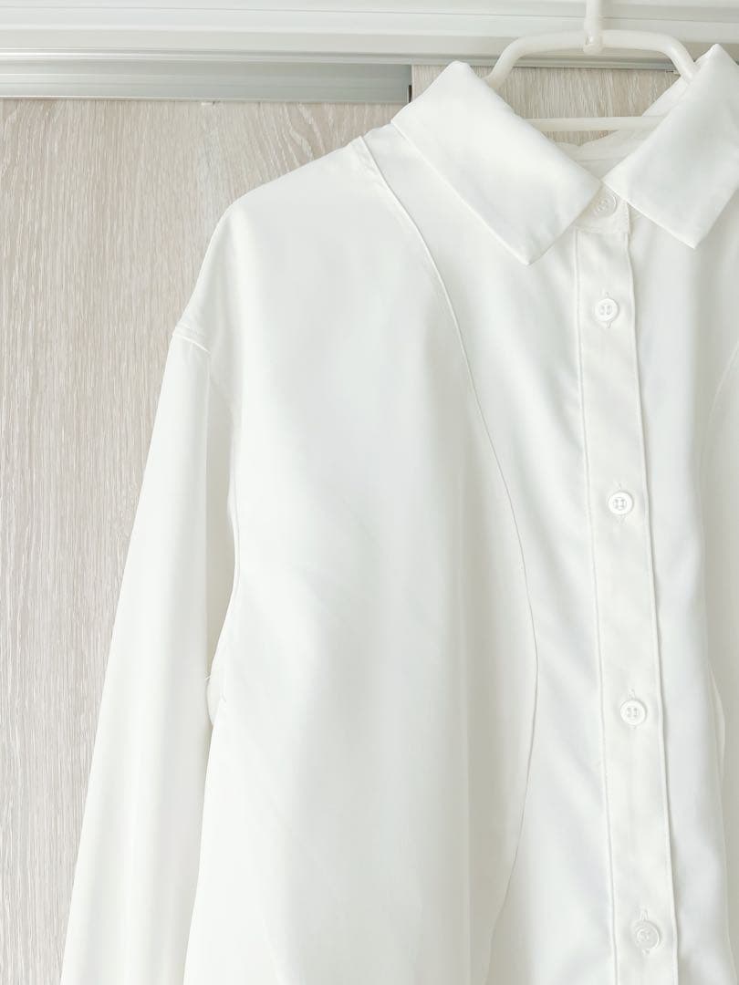 UN3D. WAVE RAFFLE SHIRT 2025AW