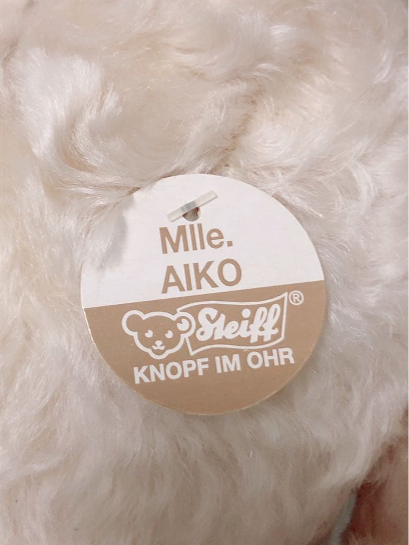 美品 入手困難 愛子様 日本限定 steiff シュタイフ マドモアゼル アイコ