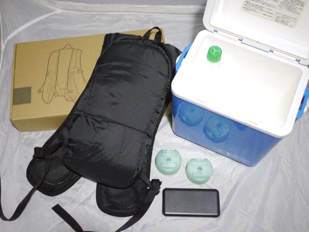 外仕事に最適水冷ベストセット！クールベスト高品質保冷剤クーラーボックスバッテリー Amazon.co.jp: 大進 ひんやり 水冷ベスト フリーサイズ 水冷ベスト